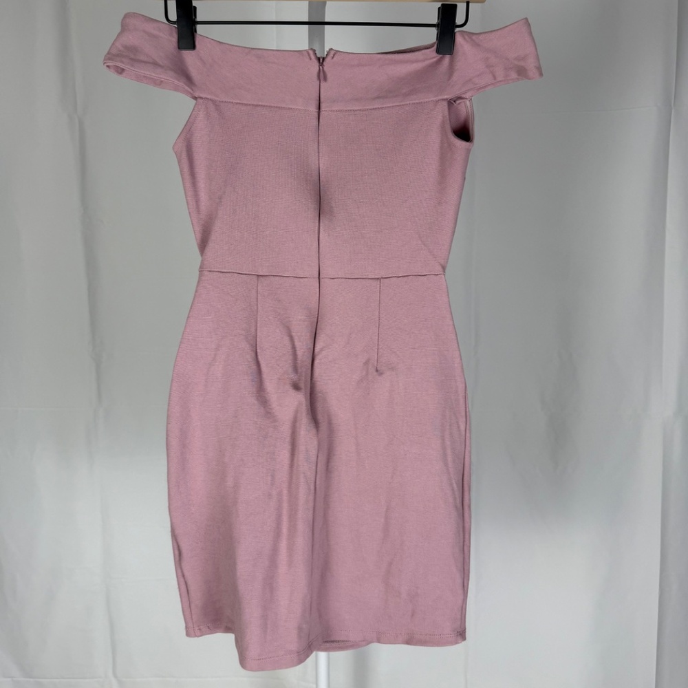 Urban Outfitters Silence + noise off the shoulder mini cutout dress Sz S Party - Picture 6 of 11